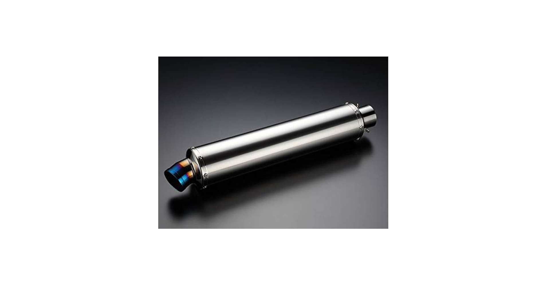 BEAMS チタン スリッド サイレンサー φ100 (450mm) Amazon | BEAMS (ビームス) バイク マフラー 汎用 サイレンサー